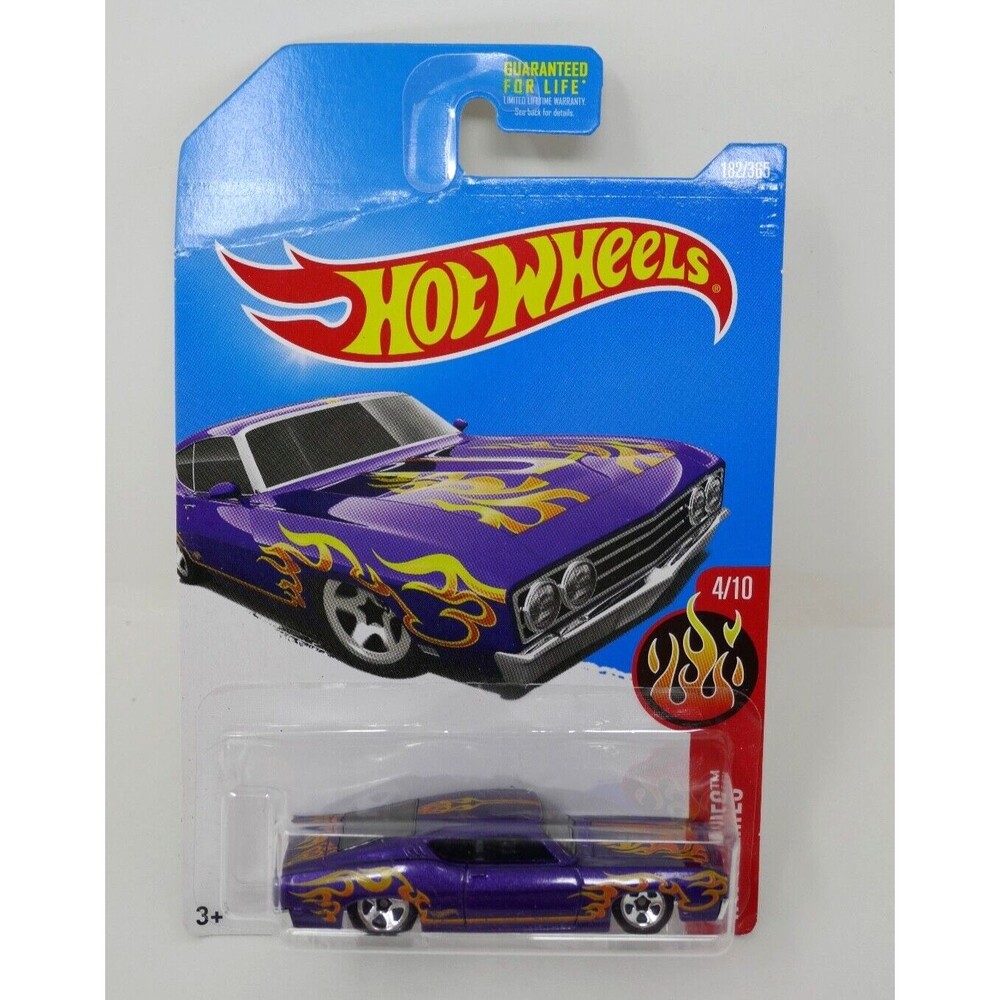 Mattel Hot Wheels '69 Ford Torino Talladega HW Flames Diecast Car SEALED